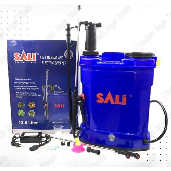 Alat Semprot Hama Elektrik 13.8 Liter Gendong Sprayer