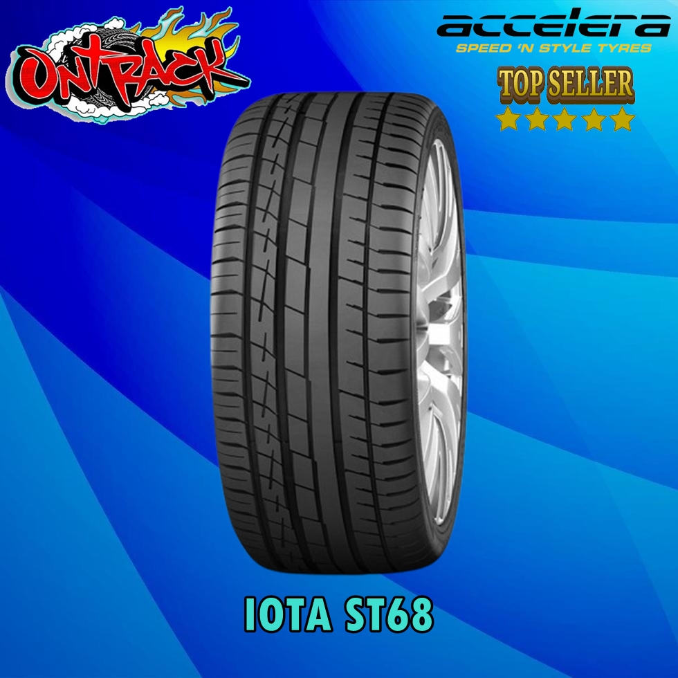 Ban Mobil Tubeless 255 50 Ring 19 ACCELERA Ban Tipe IOTA ST68 255 50 Ring 19 - Gratis Pasang