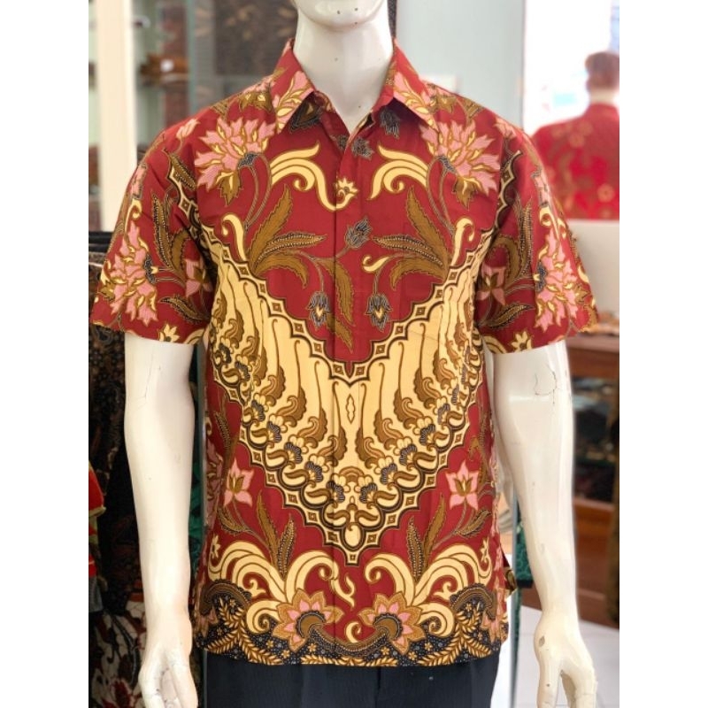 Kemeja pendek Batik Danar Hadi
