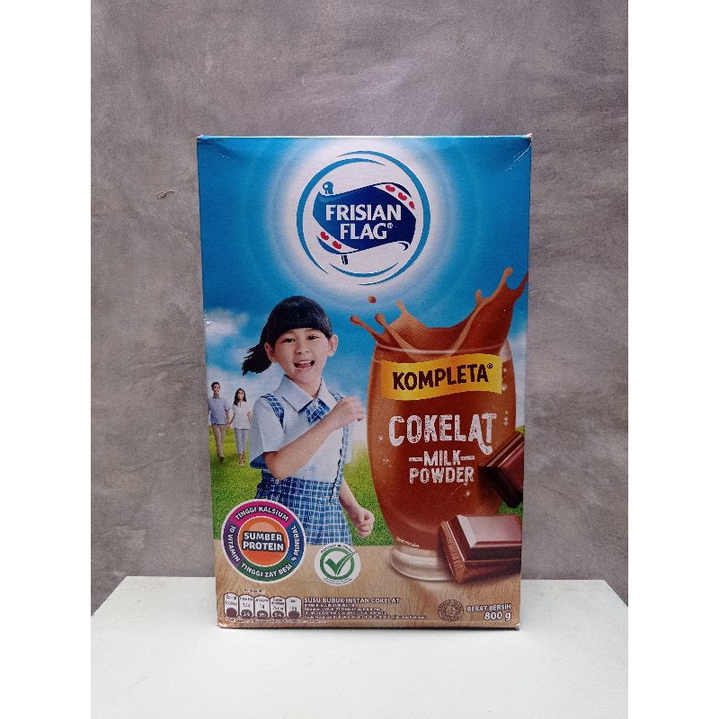 

Frisian Flag Susu Bubuk Instant Kompleta Chocolate 800G