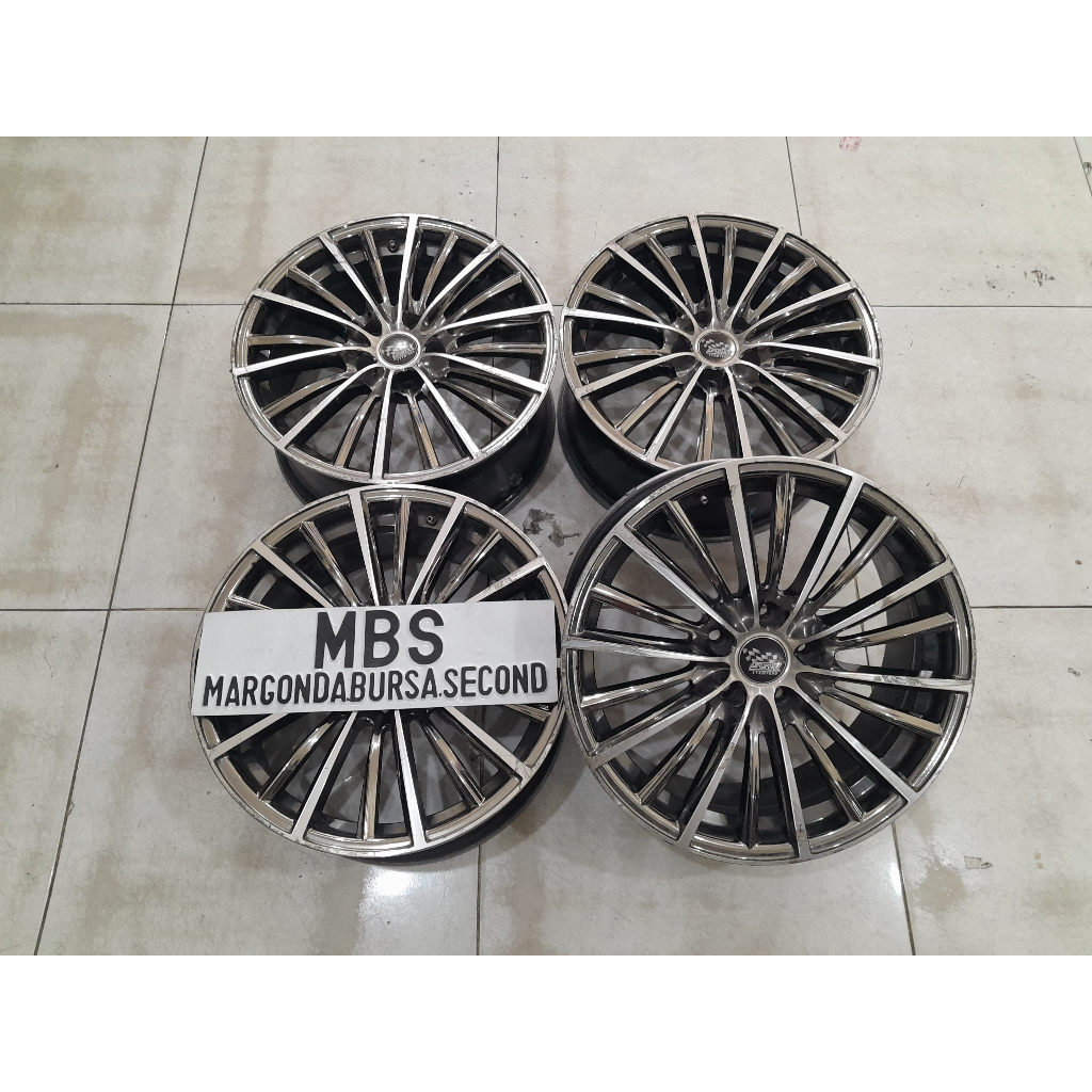 VELG BEKAS RING 18 TYPE SSW PCD 5X114,3 MARGONDA, DEPOK