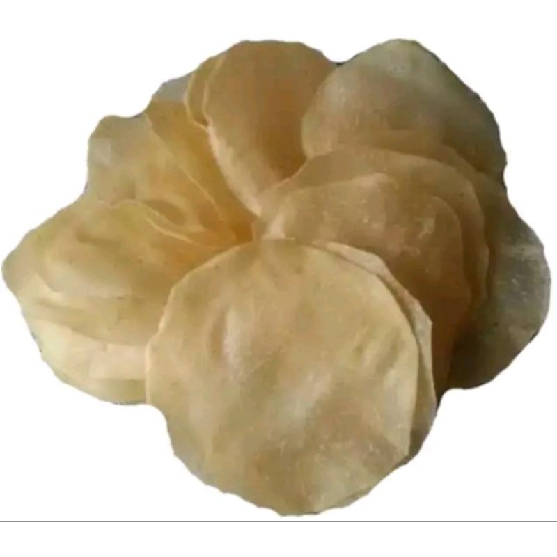 

Kerupuk singkong atau opak singkong asli khas tradisional 25pcs
