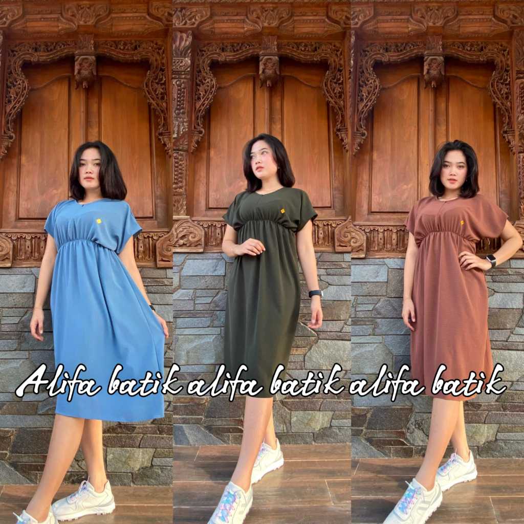 PAKET USAHA DASTER DAPAT 3 DRESS CARLIN BUSUI TERBARU CRINKLE AIRFLOW