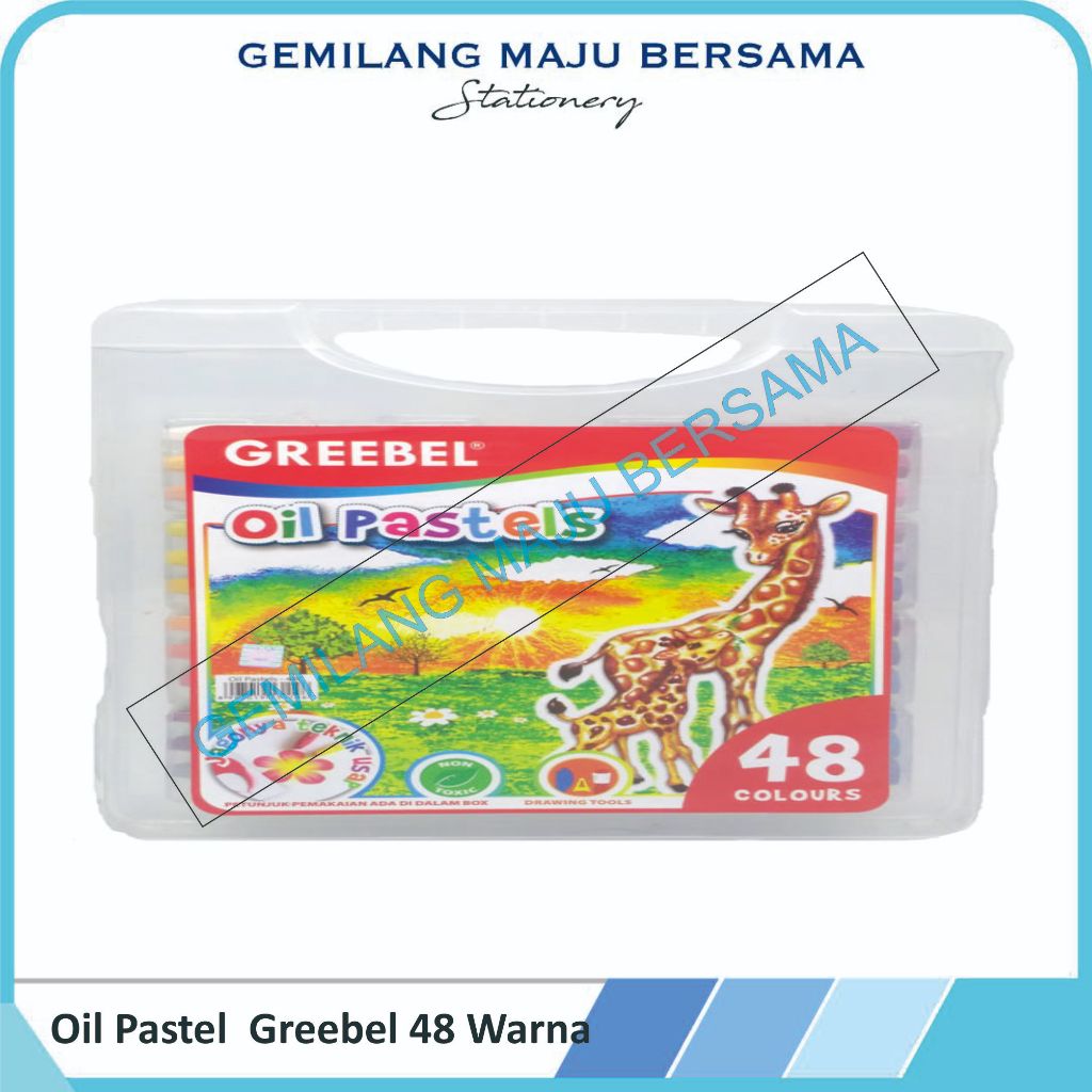 

CRAYON OIL PASTEL GREEBEL 48 WARNA