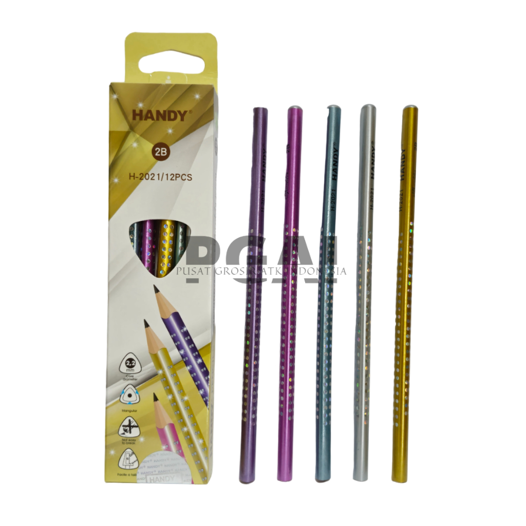 

PENSIL PENCIL 2B HANDY 2021 FOR COMPUTER 1 PACK ISI 12 PCS STATIONERY