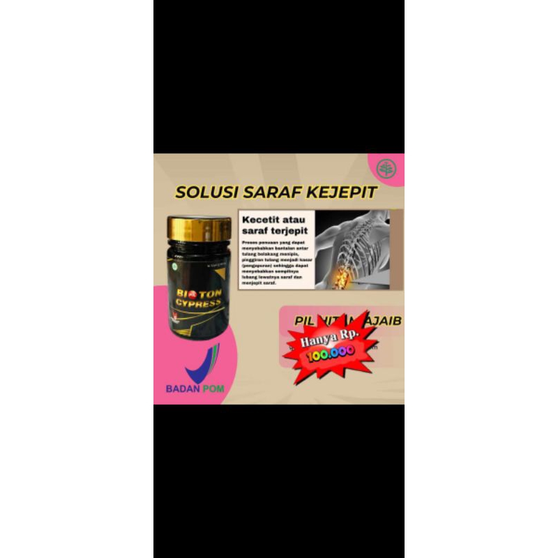 Pil hitam bioton cypress
