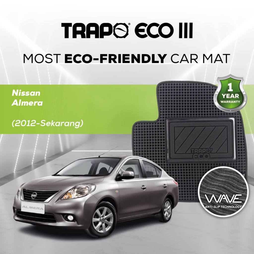 Karpet Mobil Trapo Eco III Nissan Almera (2012-Sekarang)