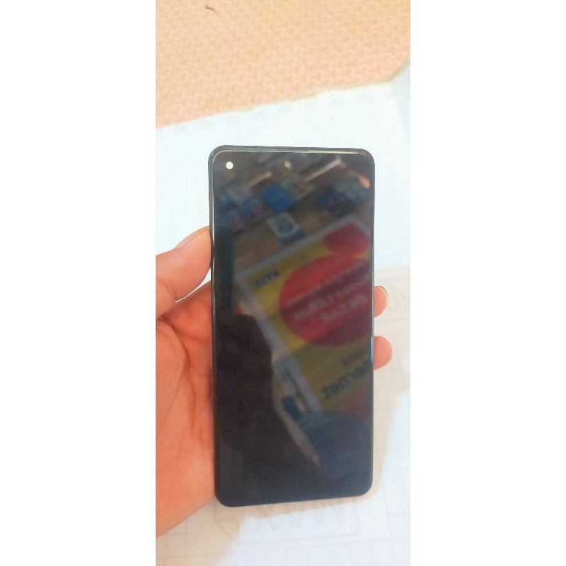 lcd+frame samsung galaxy a21s ori copotan