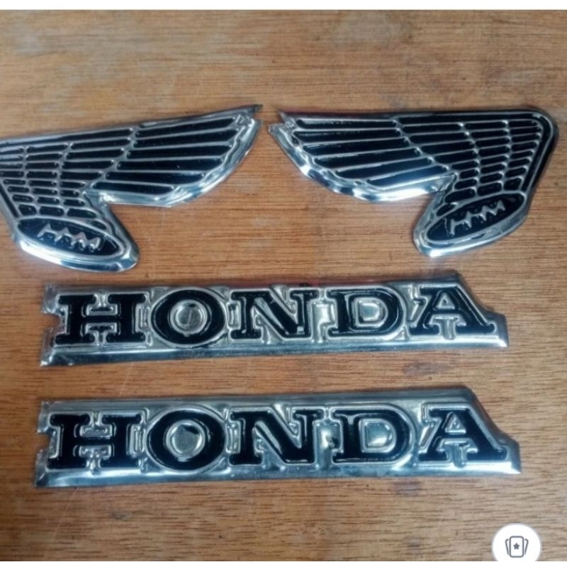 EMBLEM LOGO SIMBOL HONDA CB 100 CB 125 CB GLATIK BESI