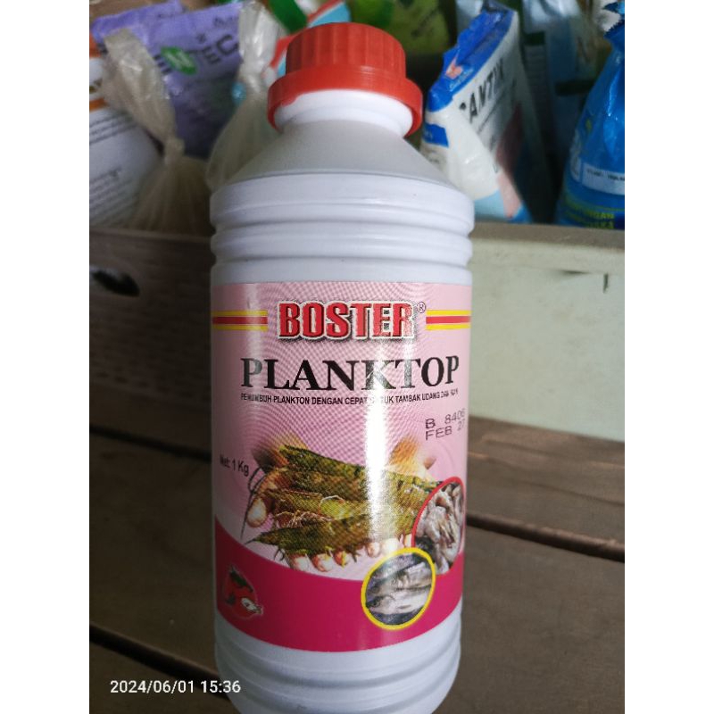 Booster Nutrisi  PLANKTOP (Menumbuh Plankton dengan cepat) kemasan 1 Liter