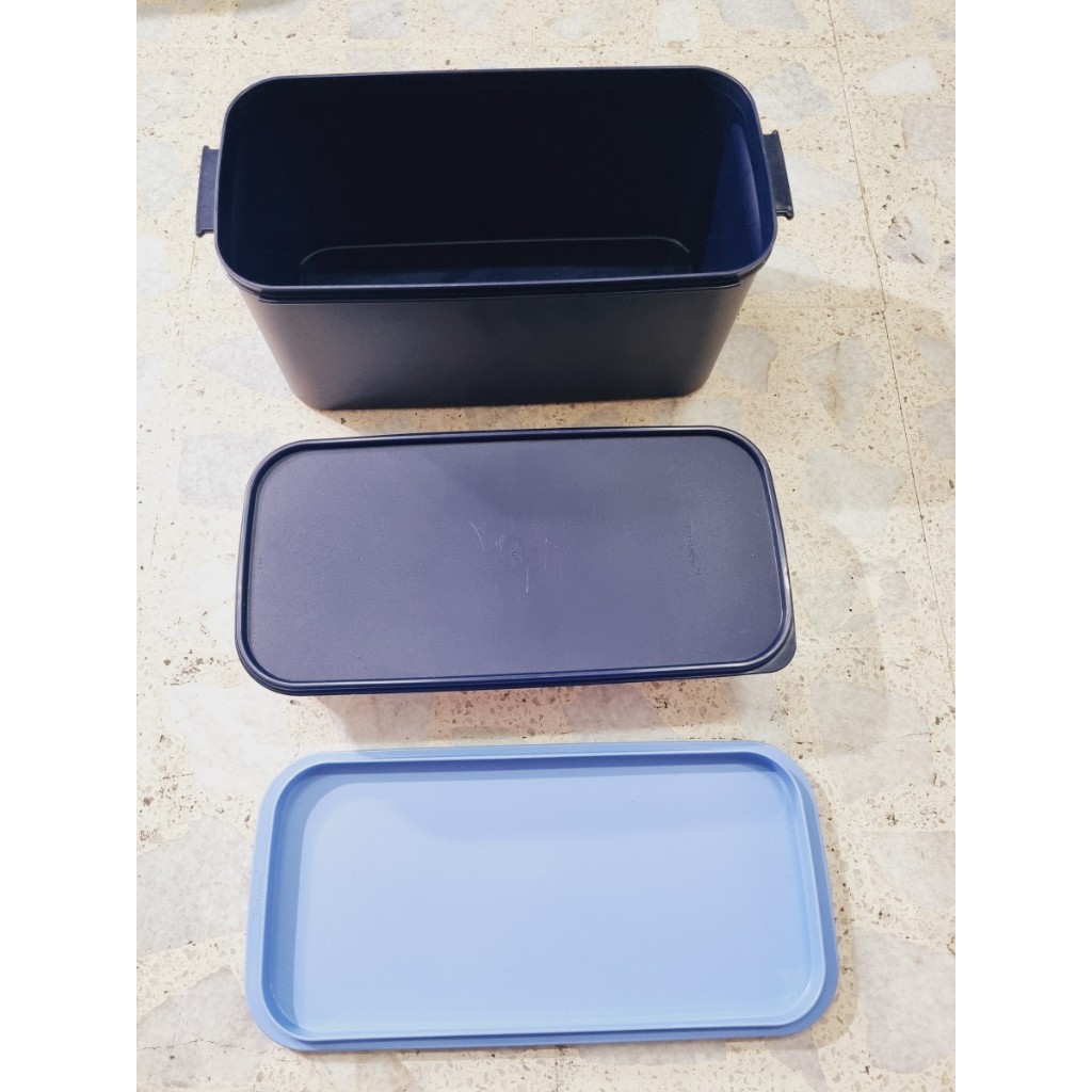 [BIG SALE] KOTAK RANTANG SUSUN PERSEGI TUPPERWARE