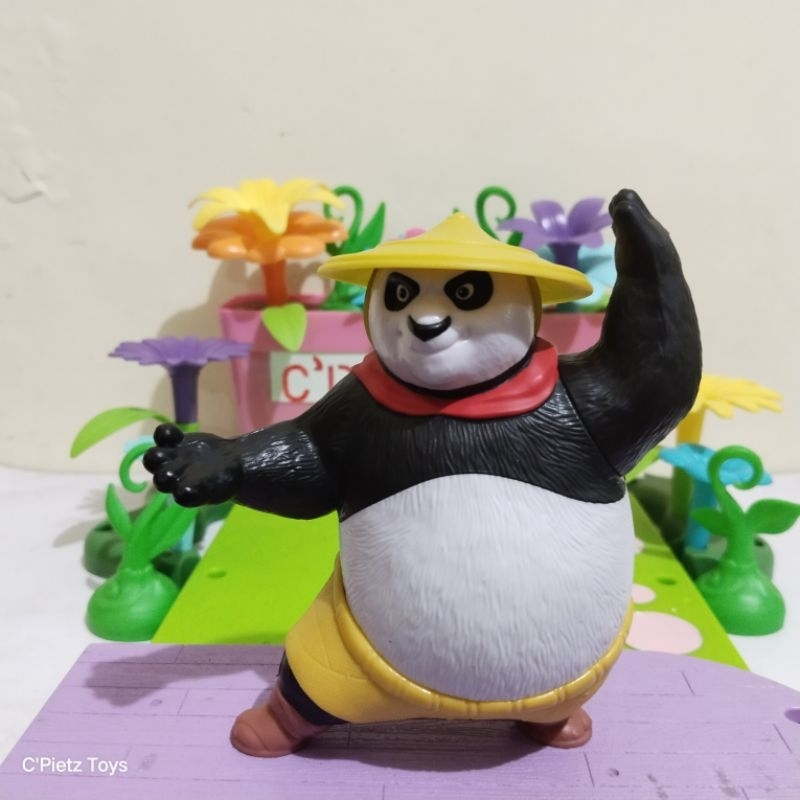 Figure Burger King DWA Kungfu Panda Dragon Warrior Po - Kungfu Panda 4 Series (Second/Preloved)