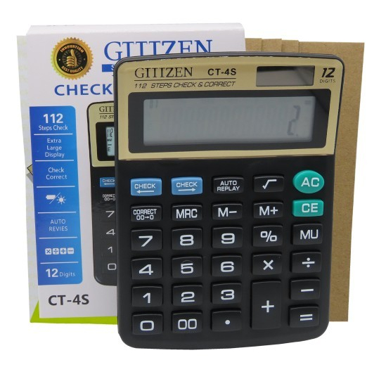

Gitizen Superior Calculator CT-4S