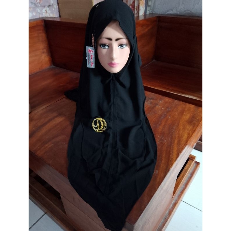 Khimar ceruty 2l import by: bunyamin ORI:doa ibu