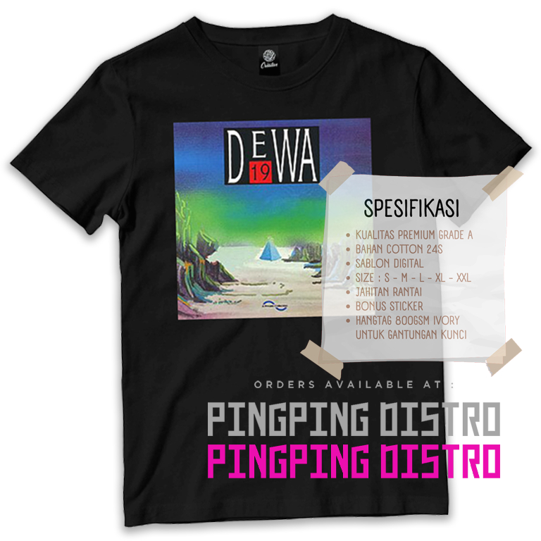 KAOS ALBUM DEWA 19