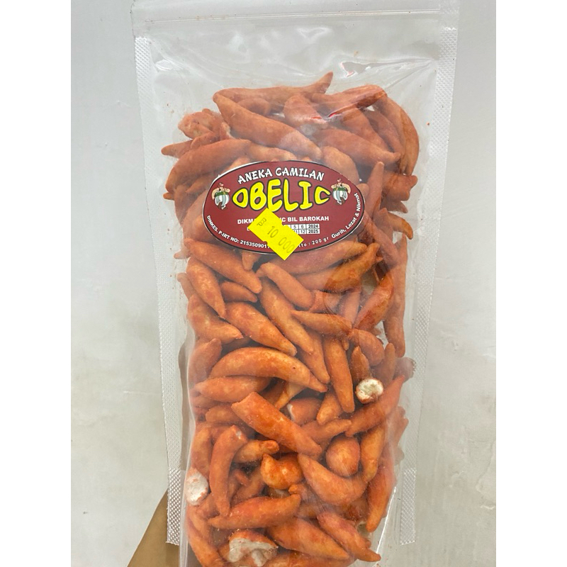 

Bidaran rasa balado renyah gurih 200gram