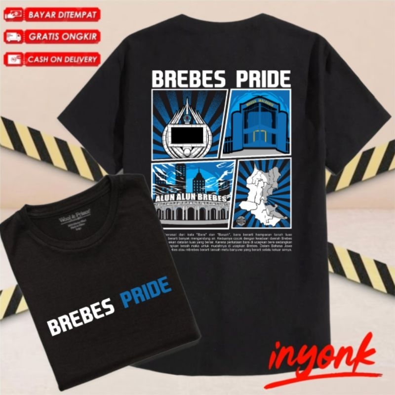kaos ikon kota brebes ||  Baju brebes  ||  Inyonk cloth
