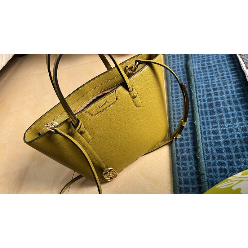 tas original bonia tote medium preloved wanita
