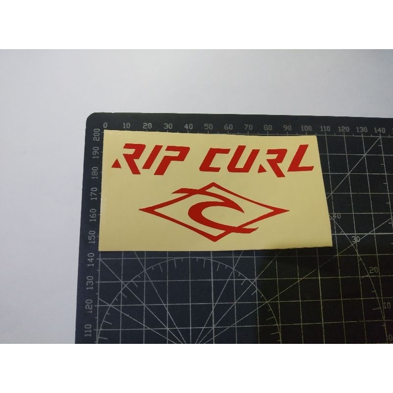 

cutting stiker rip curl