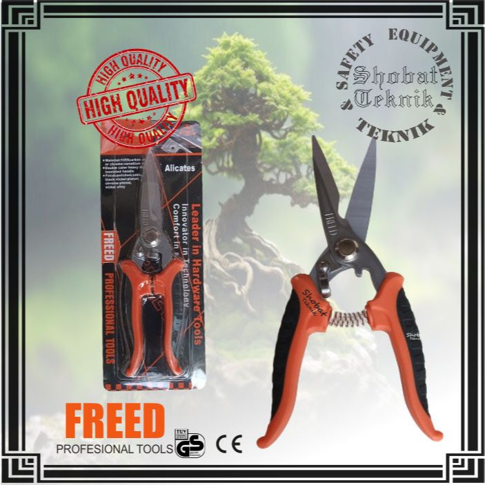 

Gunting Serbaguna Gunting Korea Gunting Kertas Dahan Ranting Lancip - FREED 8" 8 INCH