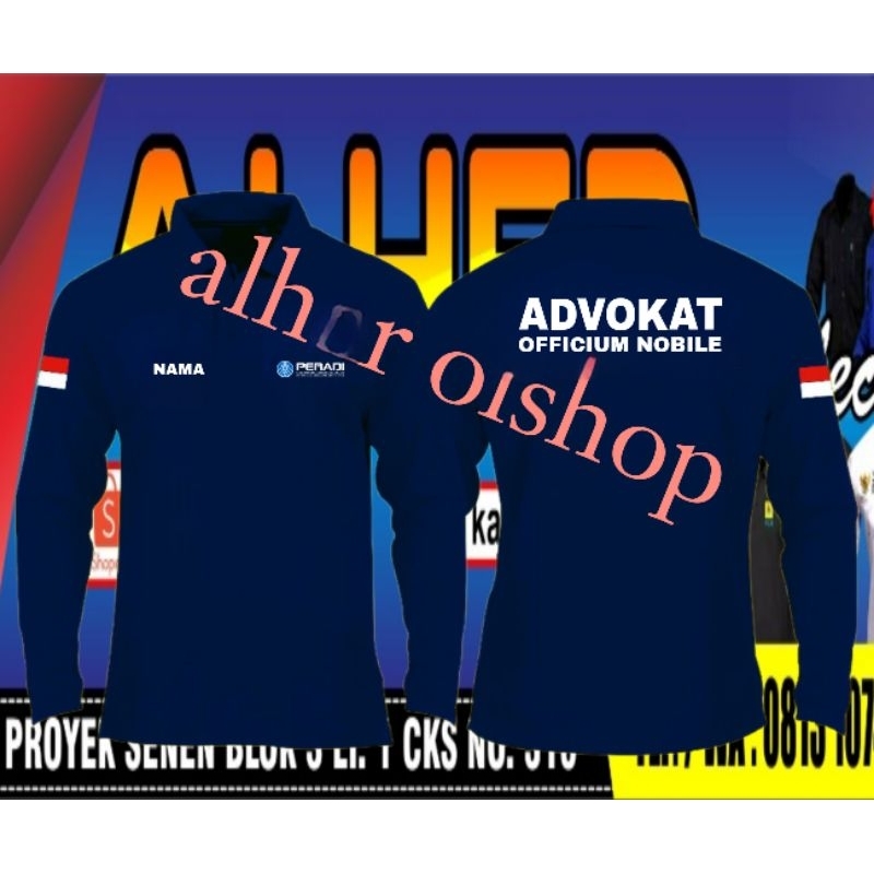 Kaos Peradi kaos polo Peradi kaos advokat baju advokat seragam advokat Pdh advokat kaos kerah advoka