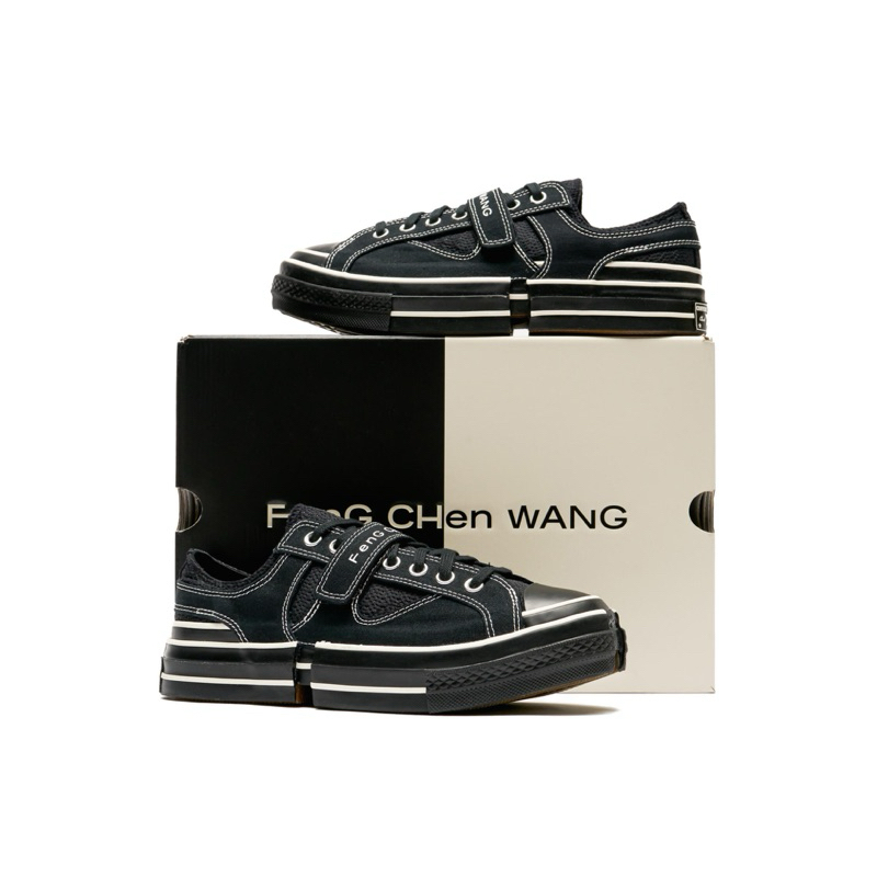 Converse Chuck Taylor All Star 70 Ox 2-in-1 Feng Chen Wang Black 100% Authentic