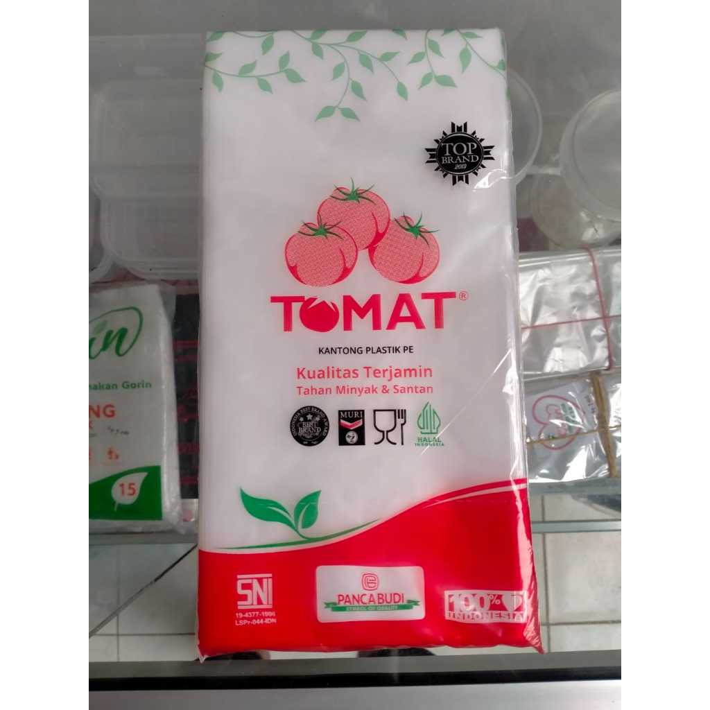 Plastik PE Tomat 12x25