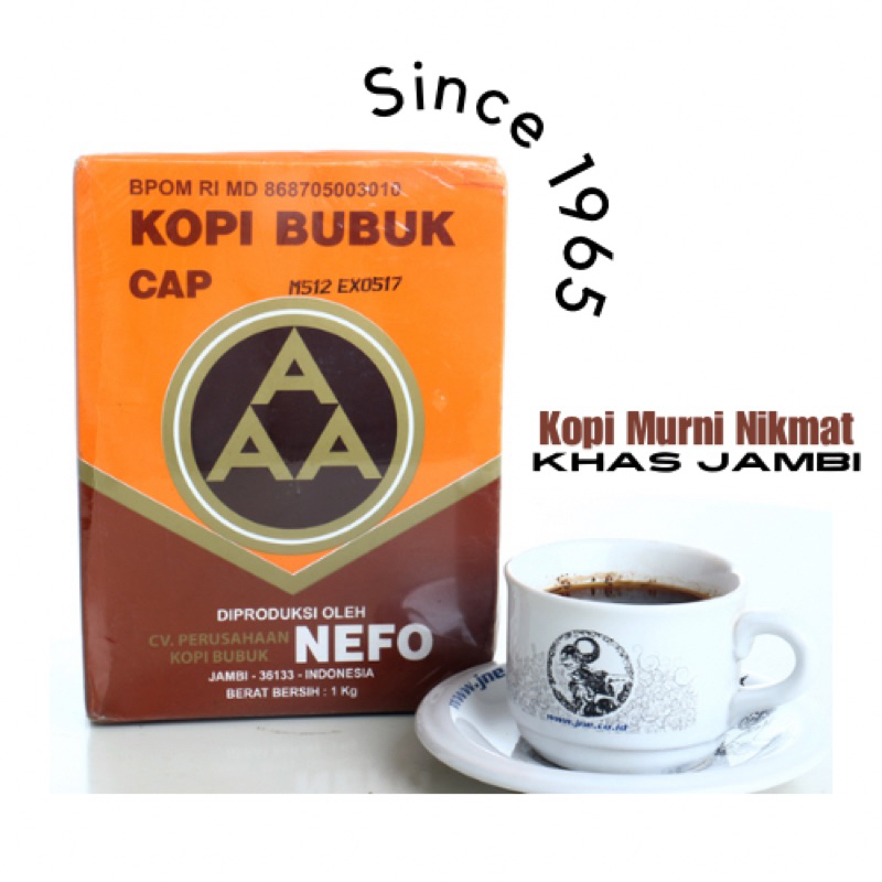 

KOPI AAA Khas Jambi 1000gram