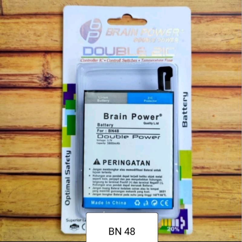 BATRE BATERAINYA BATTERY XIAOMI NOTE 6 PRO BN48 BN 48 DOUBLE POWER