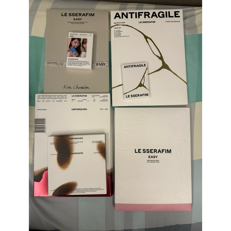 UNSEALED ALBUM COMPACT WEVERSE LESSERAFIM