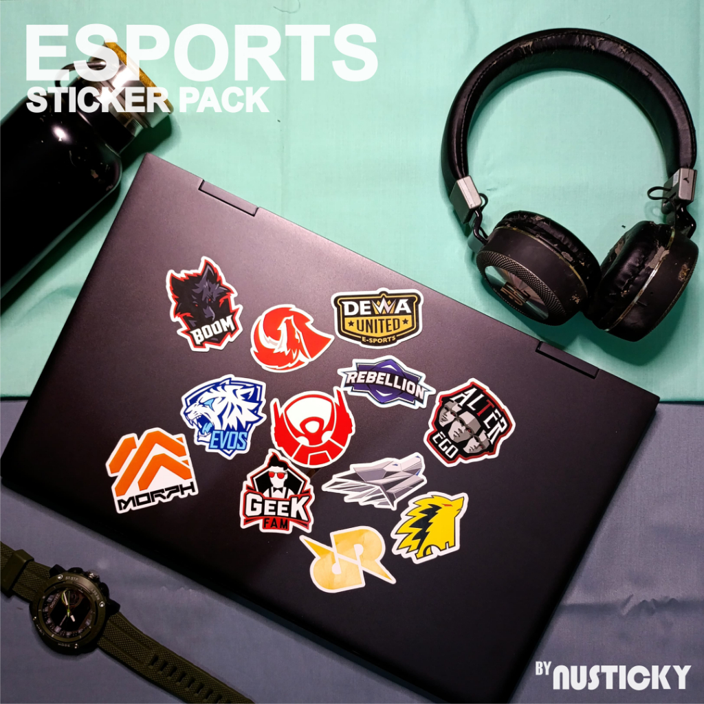 

STICKER PACK ESPORTS | Stiker Aesthetic Setiker Keren Stiker Laptop Stiker Tahan Air