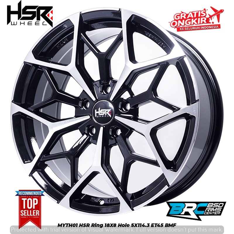 VELG BUAT ALPHARD INNOVA ZENIX RUSH TERIOS CHAMRY HSR MYTH01 RING18 X 8