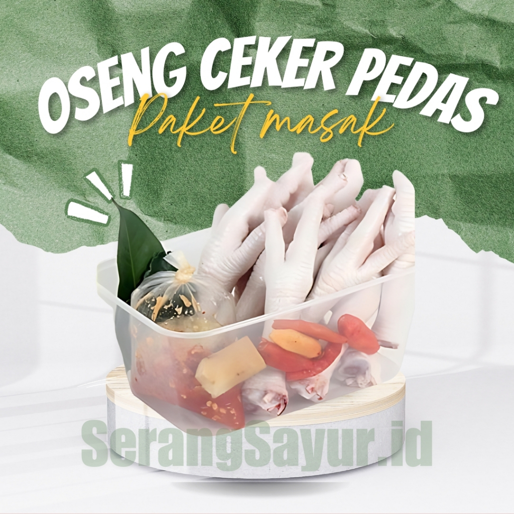 

[INSTAN SERANG] Oseng Ceker Pedas Foodprep