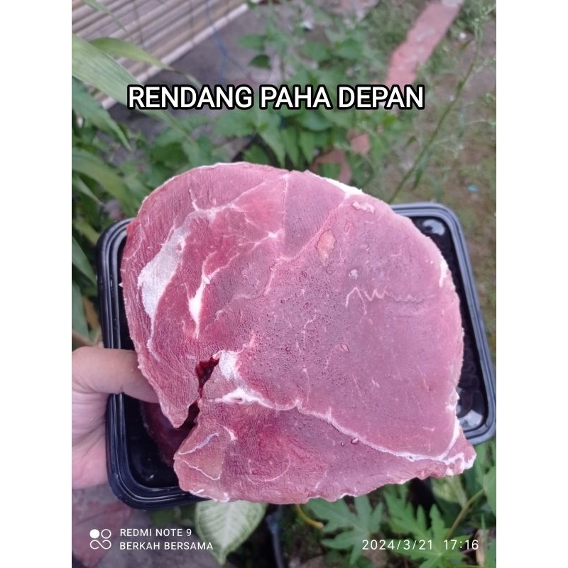 

Daging rendang paha depan 1kg