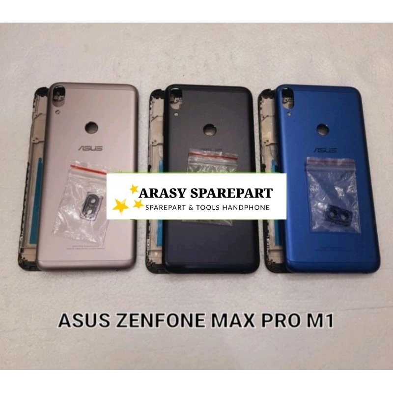 Kesing Housing Casing Fullset Asus Zenfone Max Pro M1 Tulang frame + backdoor BERGARANSI 100%