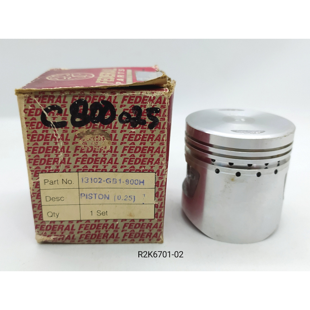 Piston Honda C800 Super Cub Size 25 Federal Parts