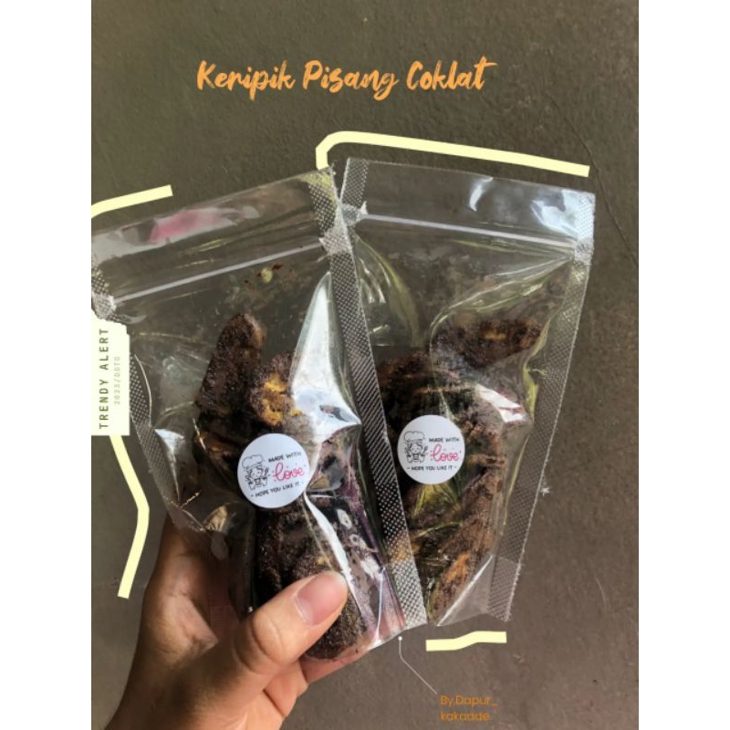 

MURAH!!! KERIPIK PISANG COKLAT LUMER 150 Gram Asli terlarisss