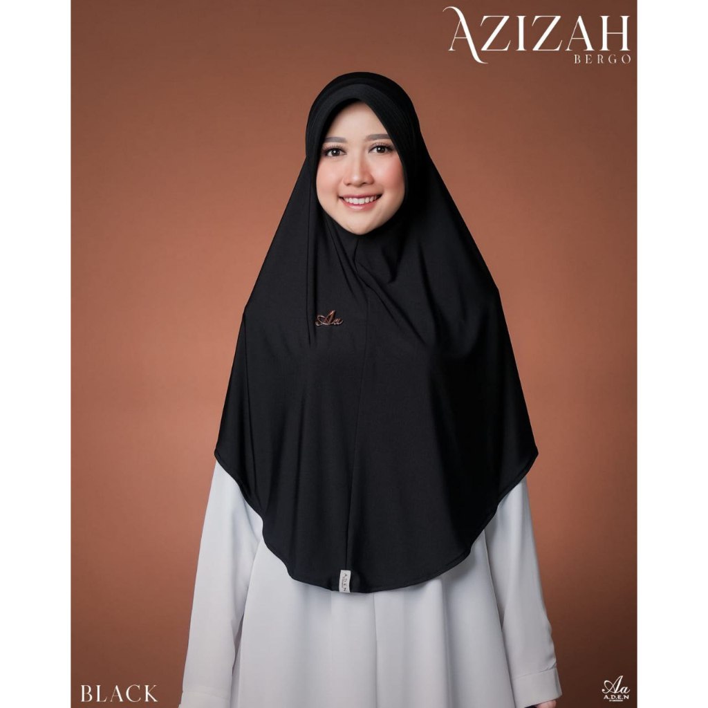 Daily Bergo Syari Jumbo Murah Jersey Valency Azizah Ori by Aden Hijab