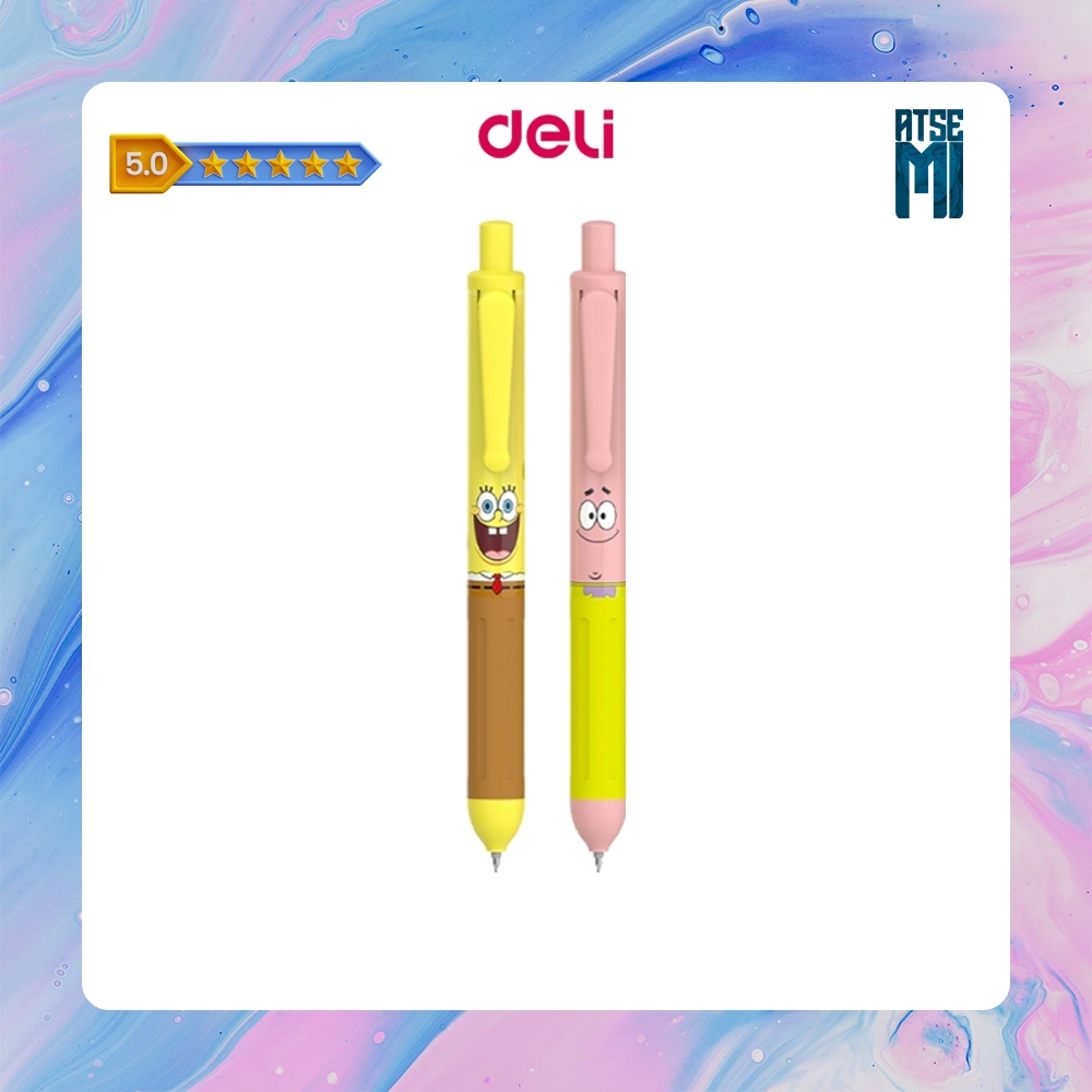 

[1 PCS] Ballpoint Gel Deli G-92 Spongebob