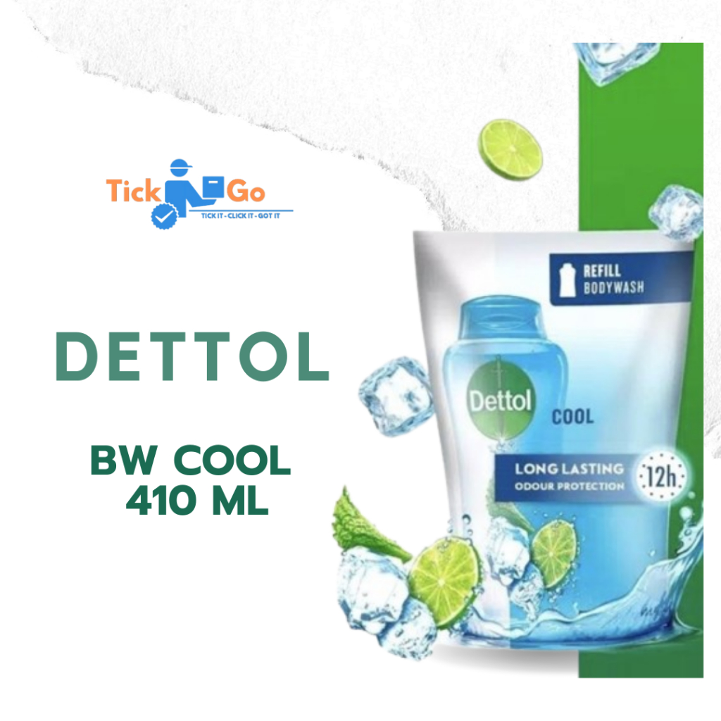 DETTOL Body Wash Cool 410ml