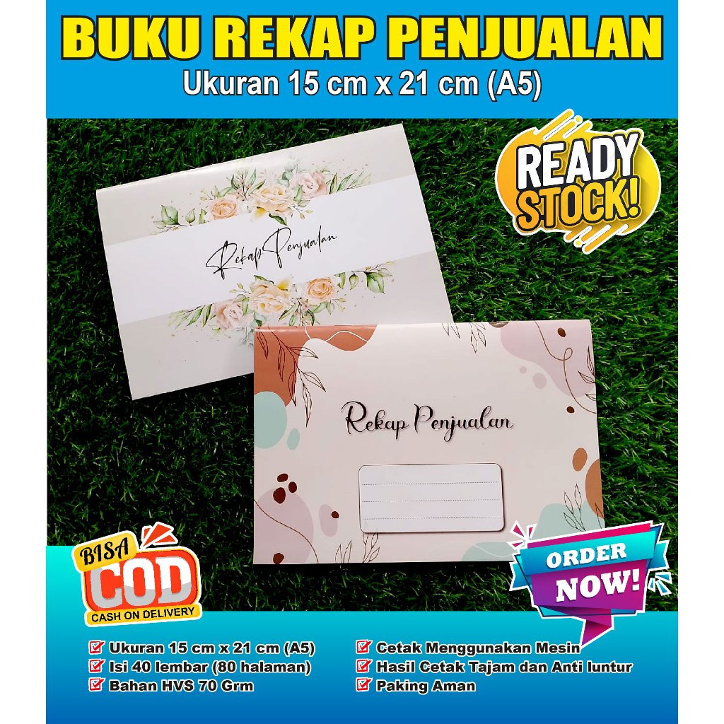 

BUKU REKAP PENJUALAN/BUKU REKAP