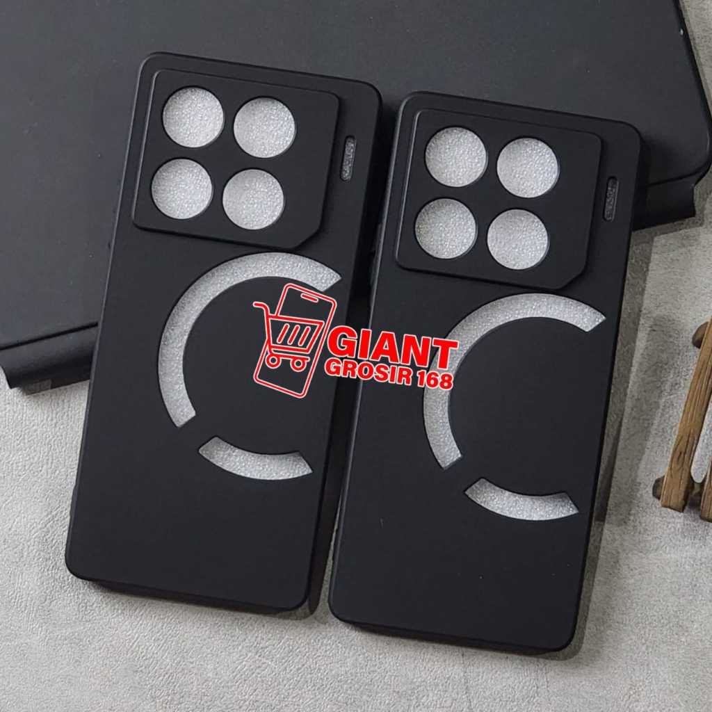 Infinix GT 20 Pro Macaron Square Black Softcase Candy Macaron / Case Square Black Infinix GT 20 Pro