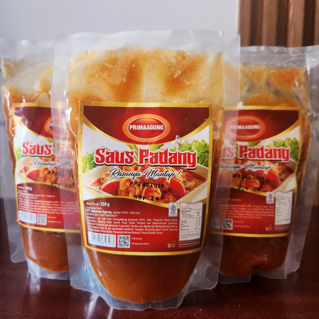 

Prima Agung Saus Padang 250gr