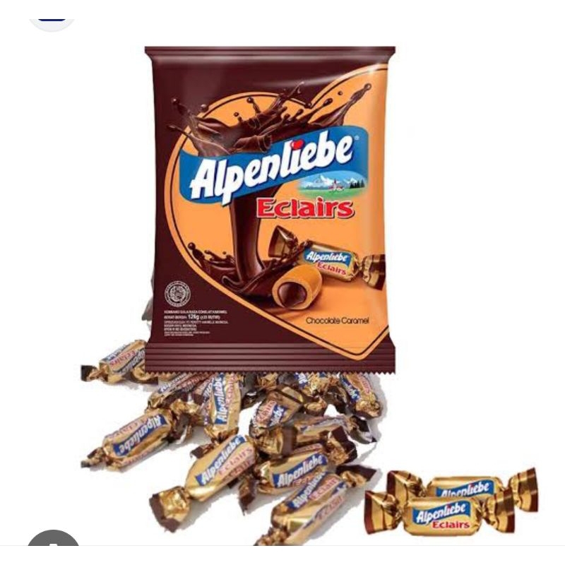 

alpenliebe eclairs bag