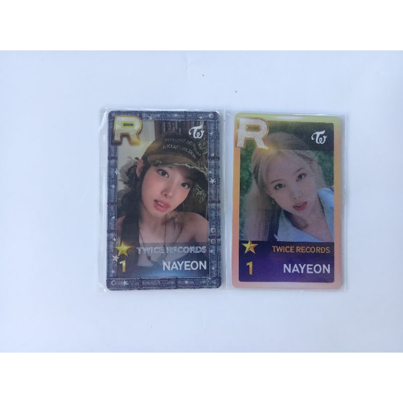 [Ready] Set Rare Official Photocard Nayeon SSJYP Twice Tower Record Aniv 8th Twice