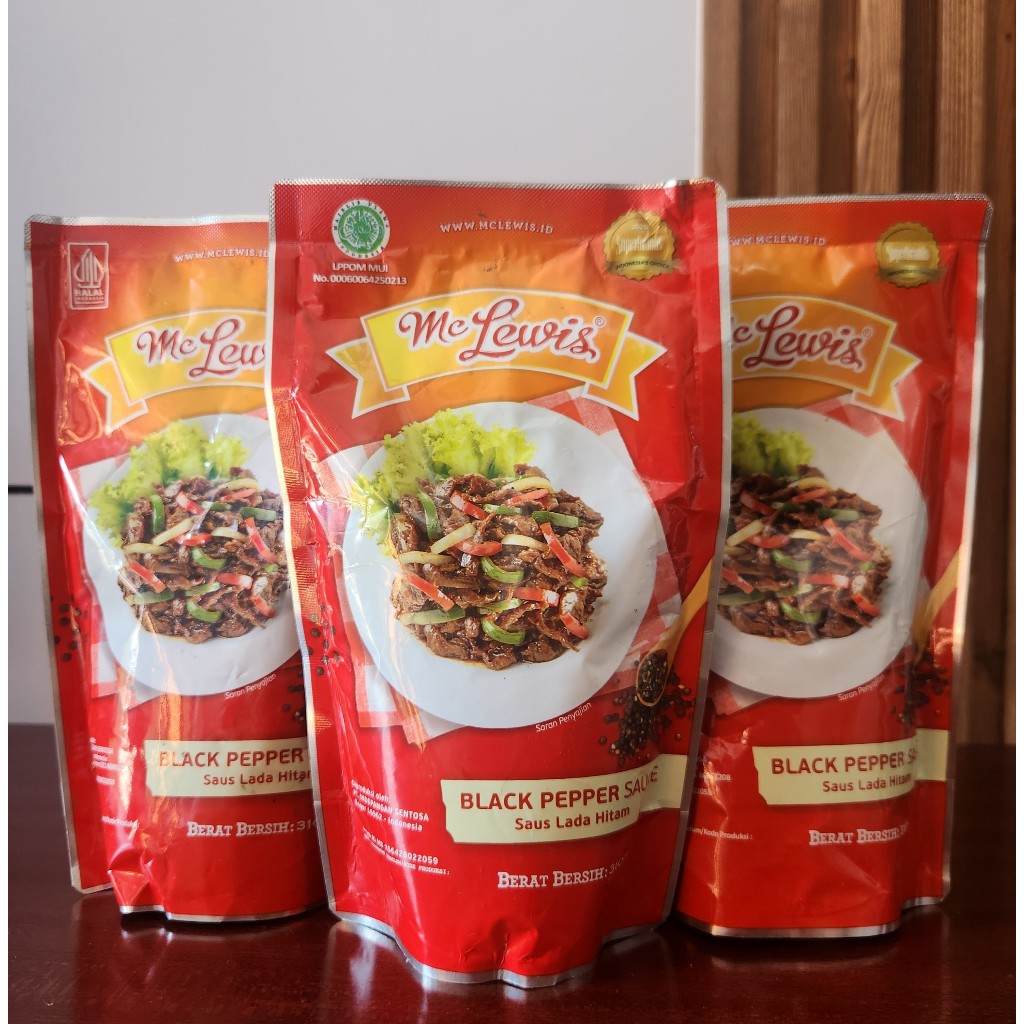 

Mc Lewis Blackpepper Sauce - 310g