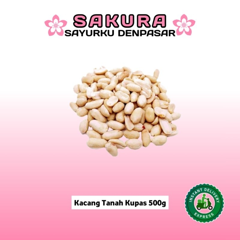 

Kacang Tanah Kupas 500g - SAKURA