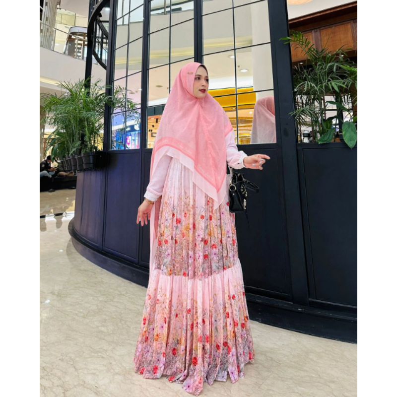 NAJIAH SERIES BY MARIANI FASHION GAMIS SYARI FULL PRINTING /NAJIAH SERIES BY MARIANI SYARI