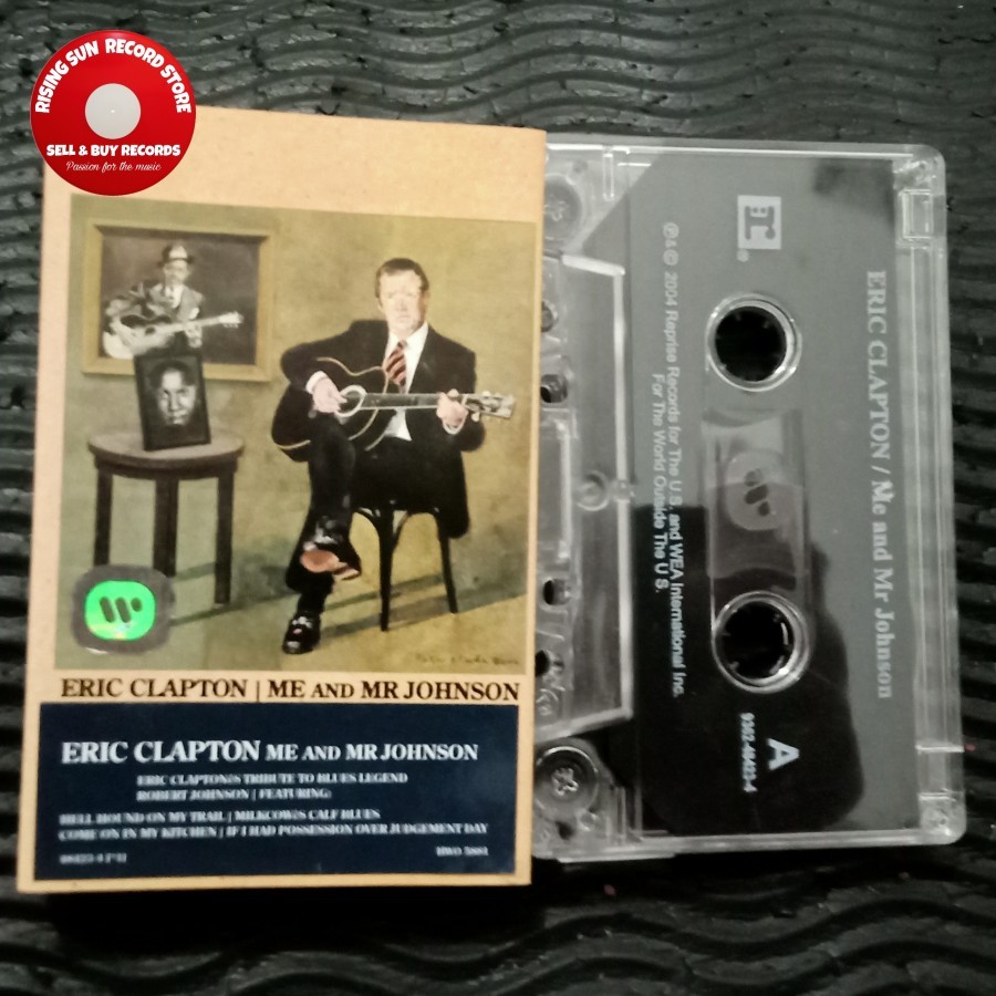 Kaset Pita Tape Eric Clapton - Mr Johnson - Rock Blues