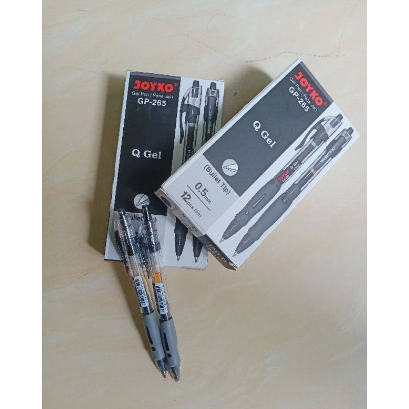 

Pulpen Joyko GP-265 Q Gel 1Pak Isi 12pcs